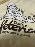 Hoddie crema HyM Carls Cafe - Imagen 2